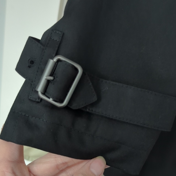 Burberry Black Trench Coat - Picture 5 of 6